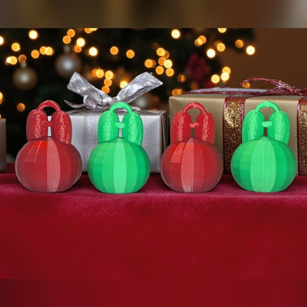 Monsters Christmas Tree Ornaments! 4pack! - Picture 3 of 4